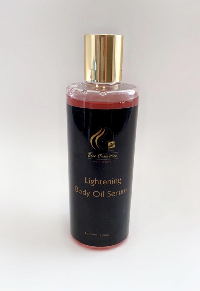 Lightening body oil serum BISC Cosmetics Beauty is Color