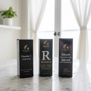 Vitamin C, Hyaluronic Acid with Retinol Serum Combo #3