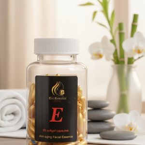 Wrinkles vitamin E capsule
