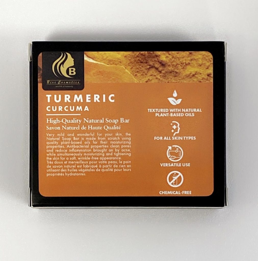 Natural Turmeric Soap Bar 120g BISC MEDICAL SPA &COSMETICS Beauty