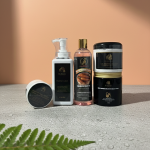 Brighten lotion Combo Set (Brighten face cream, Honey brightening black soap, Brightening body scrub and Carotene body oil)#5