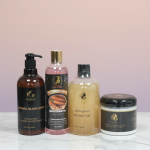 Caramel Glow lotion, Brighten Body Scrub, 24K shower gel, Carotene Body Oil #4