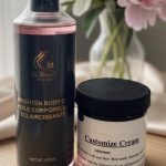 Customize Cream 8oz with Brighten Body Oil Combo Set #2