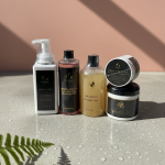Brighten Lotion Combo Set #5 (Brighten Face Cream, 24K Shower Gel, Brightening Body Scrub and Brighten Body Oil)