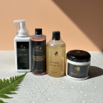 Brighten lotion Combo set #4 (24K Shower Gel, Brightening Body Scrub and Brighten Body Oil)