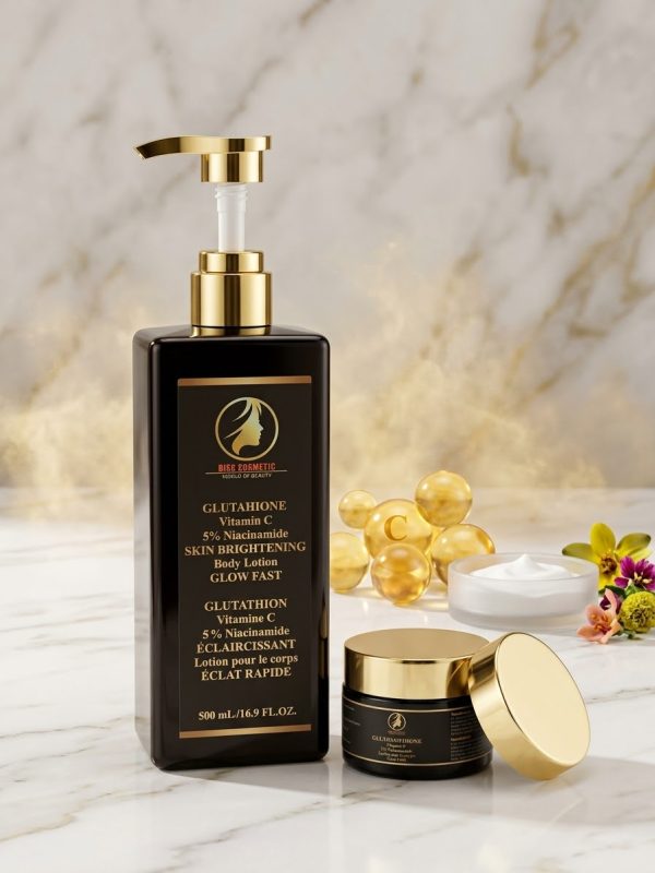 Glutathione Body Lotion with Glutathione Vitamine C Face cream